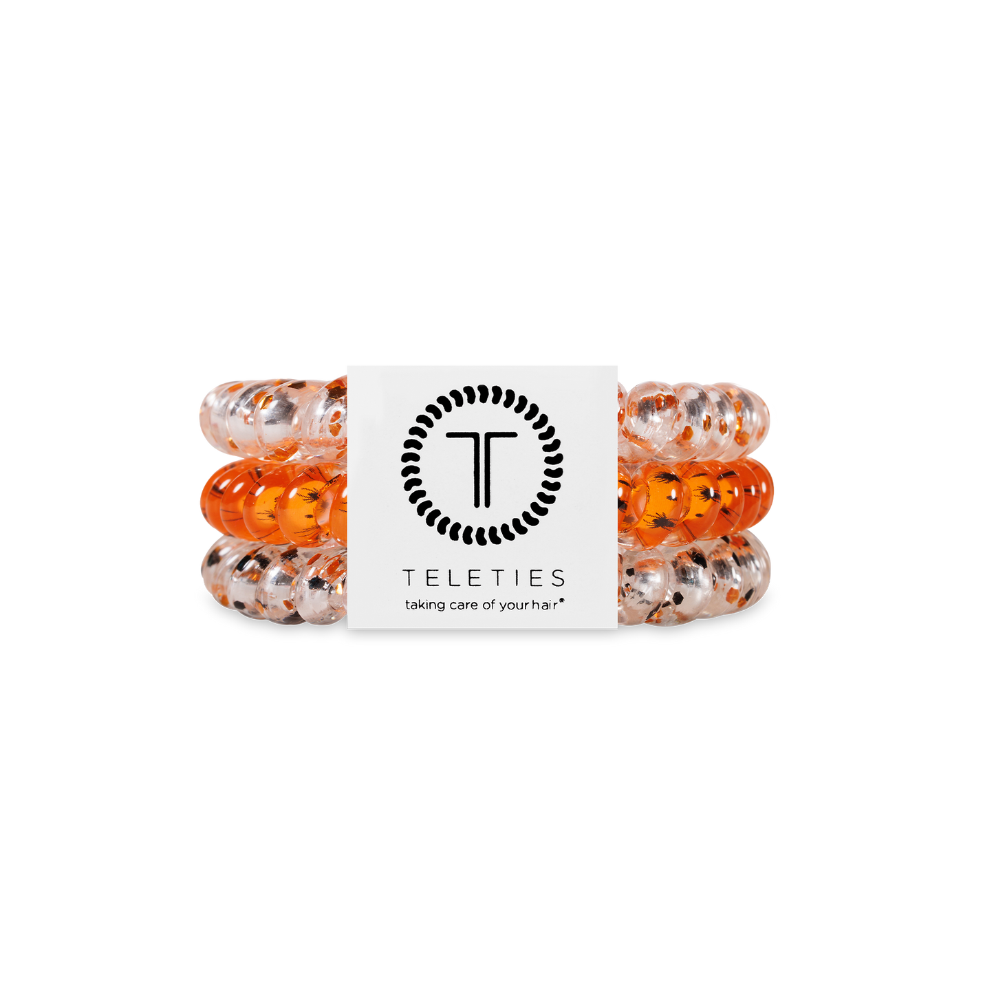 Spiral Hair Coils | Small | Spooky Sparkles Hair Ties