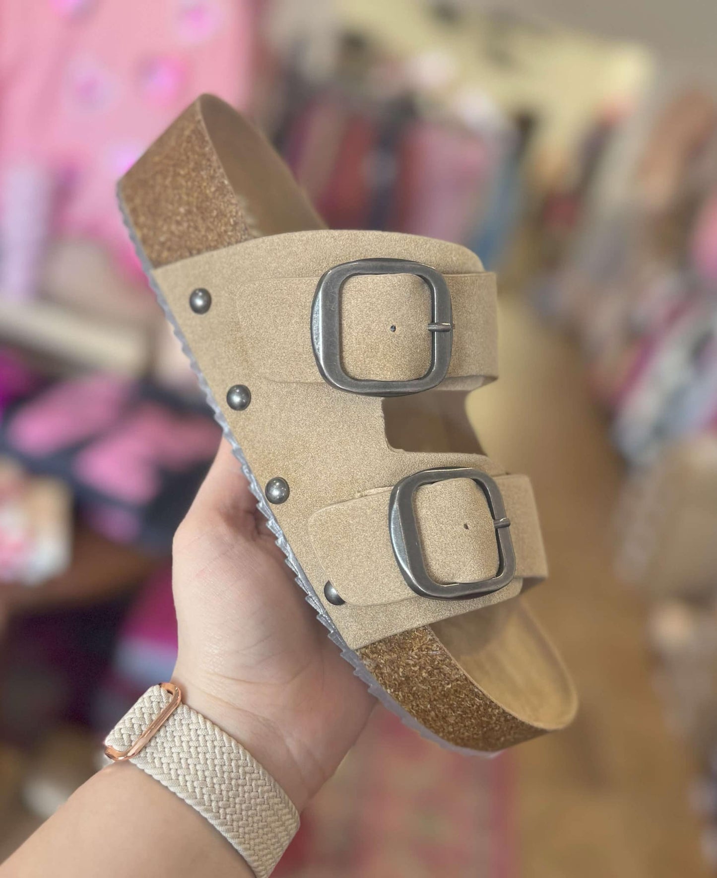 Sand Amber Slides
