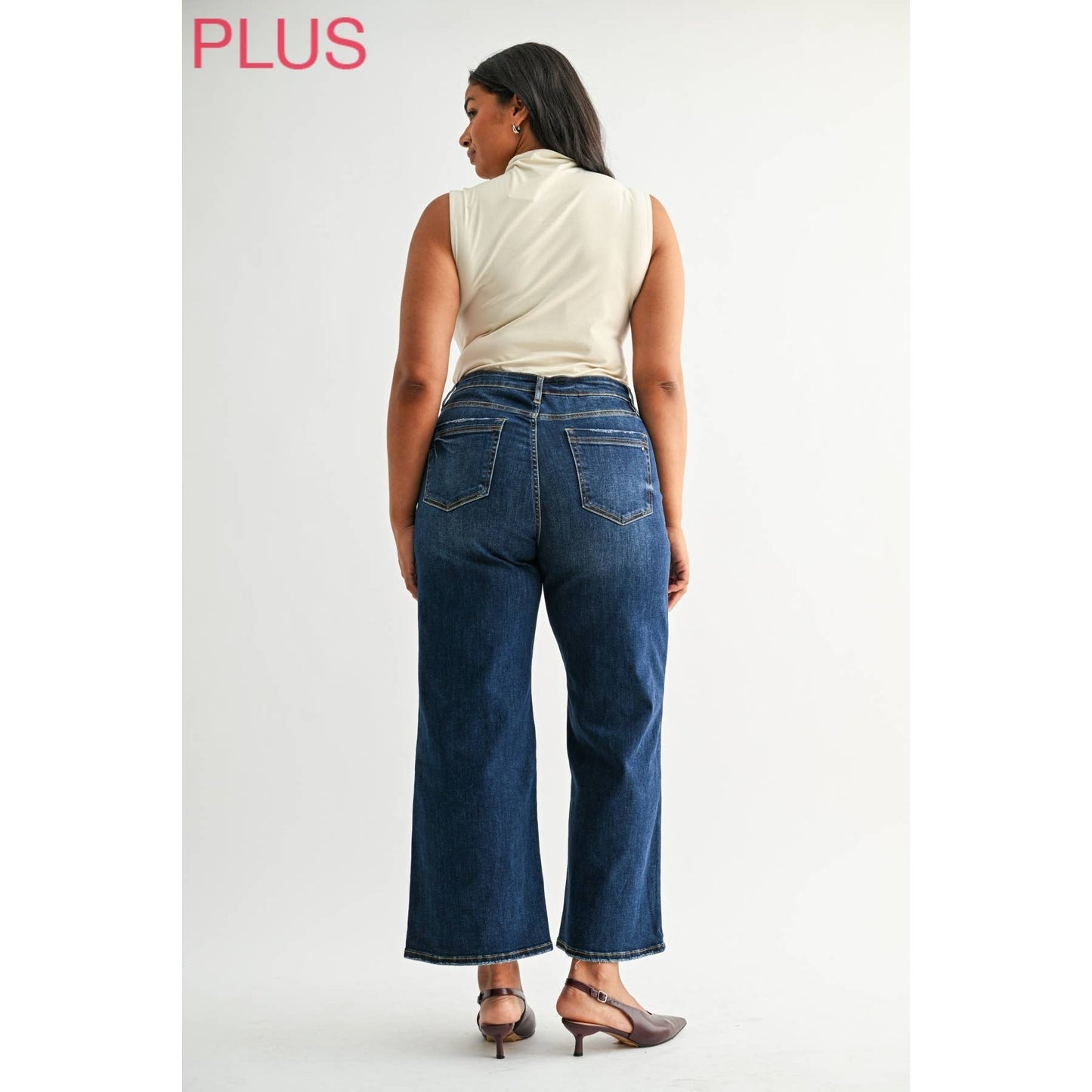 HIGH RISE WIDE LEG PATCH POCKET