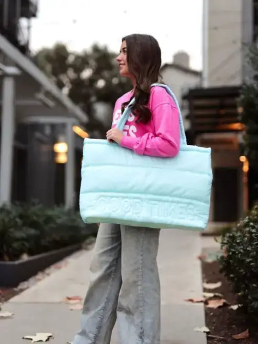 Carry All Puffer Tote