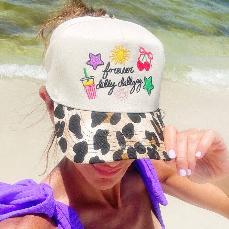 Forever Dilly Dalling Leopard Hat - - Pre Order!