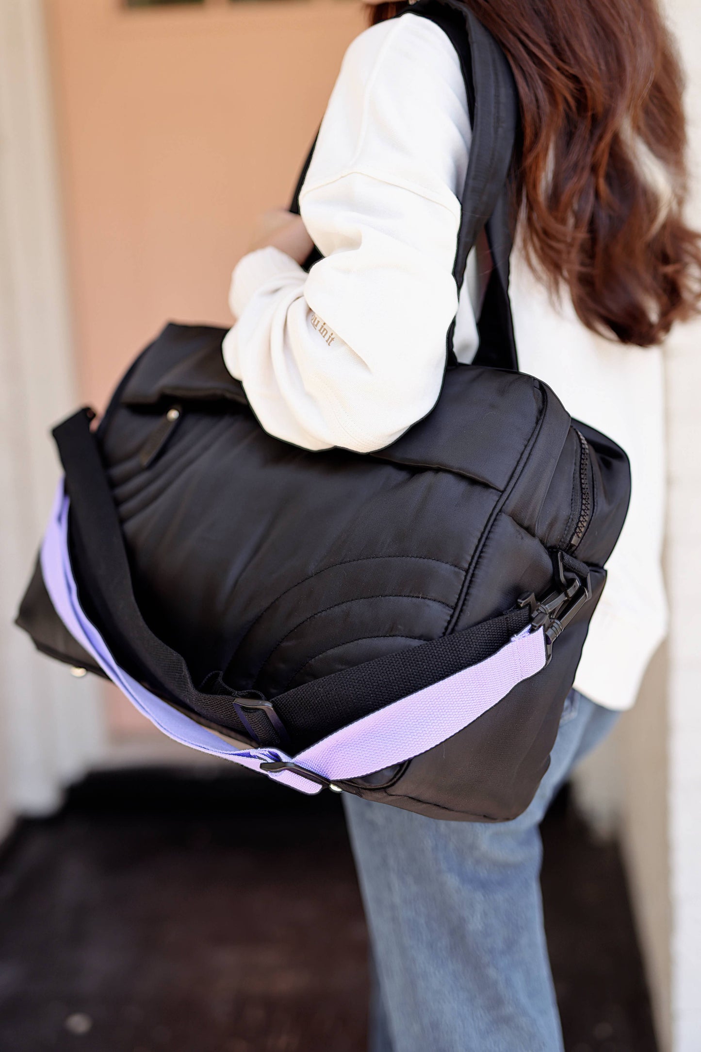 Modern Puffer Duffle - Midnight