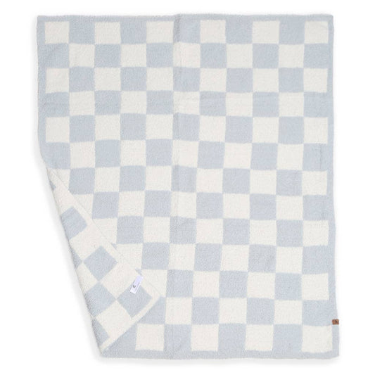 Kids Checkered Pattern Soft Throw Blanket