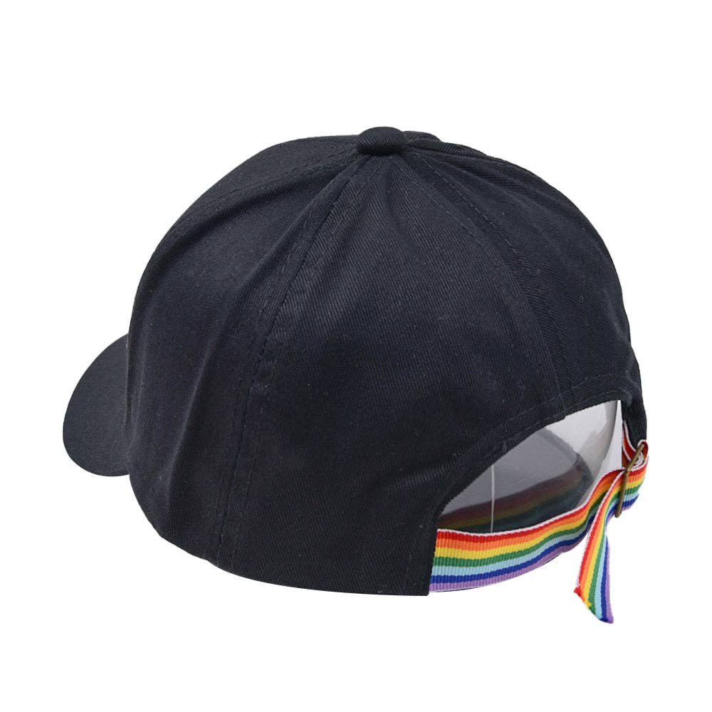 Kids Rainbow Baseball Cap