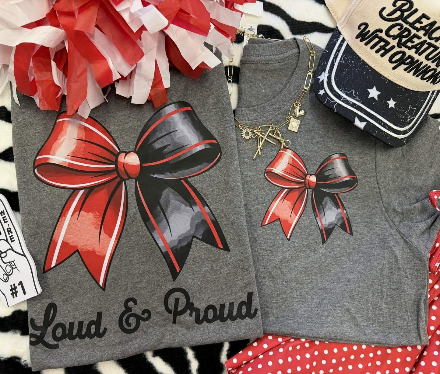 Loud & Proud- Red and Black