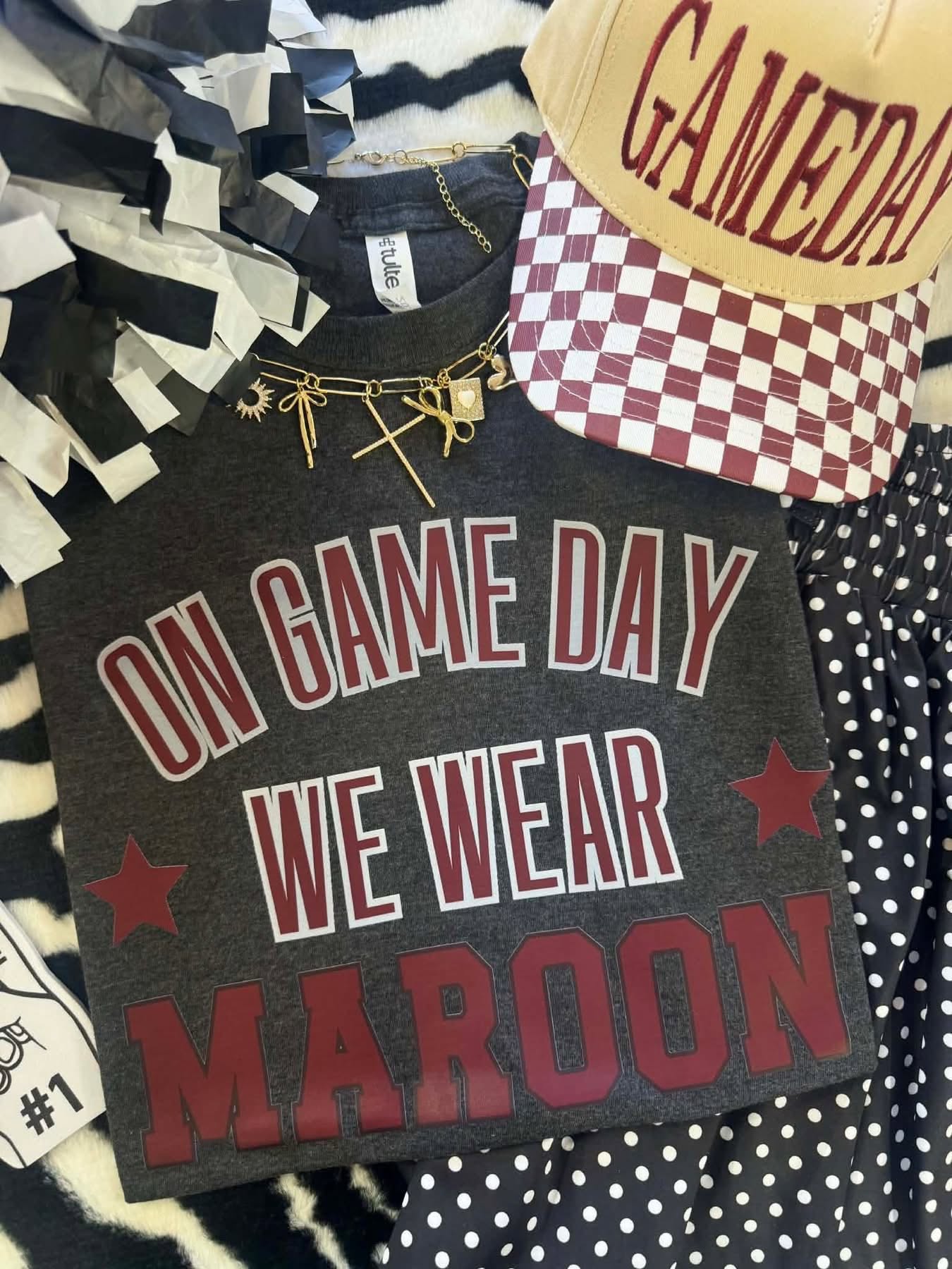 On Gameday We Wear Maroon