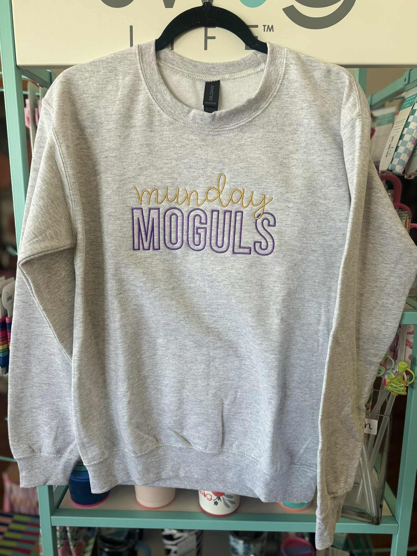 Munday Mogul Embroidered Sweatshirt
