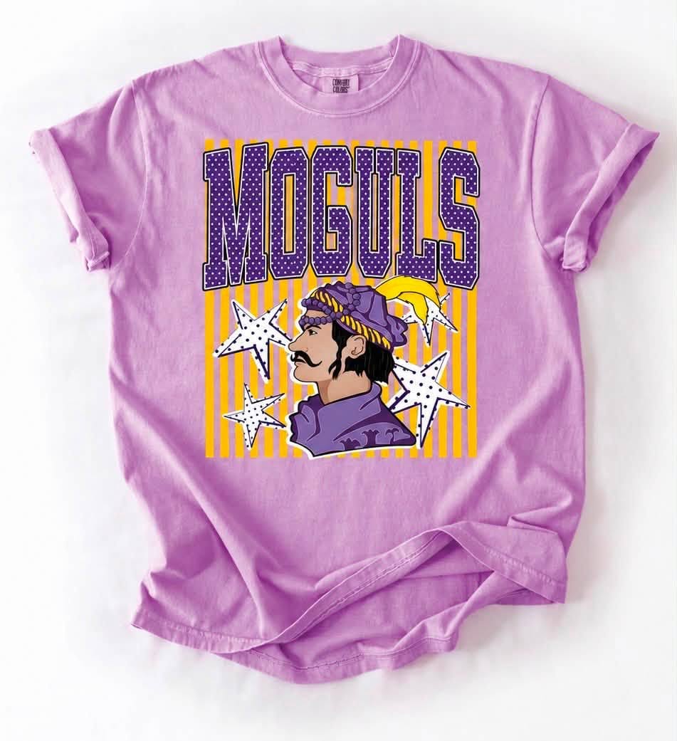 Lavender Mogul Polka Dot Stripe