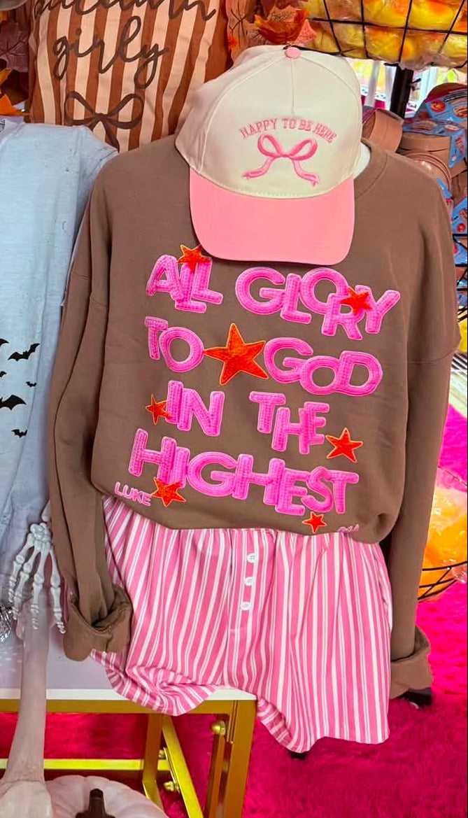 All Glory To God Sweatshirt