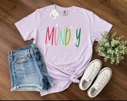 Colorful Munday Tee