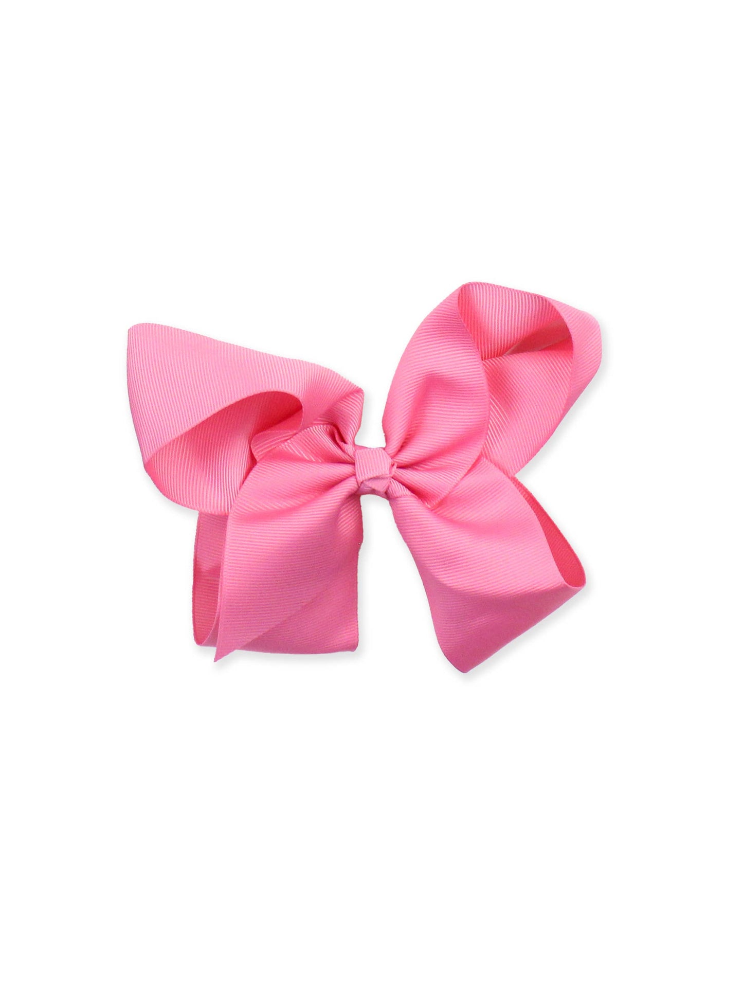 Girls Bubblegum Pink Big Bow Hair Clip