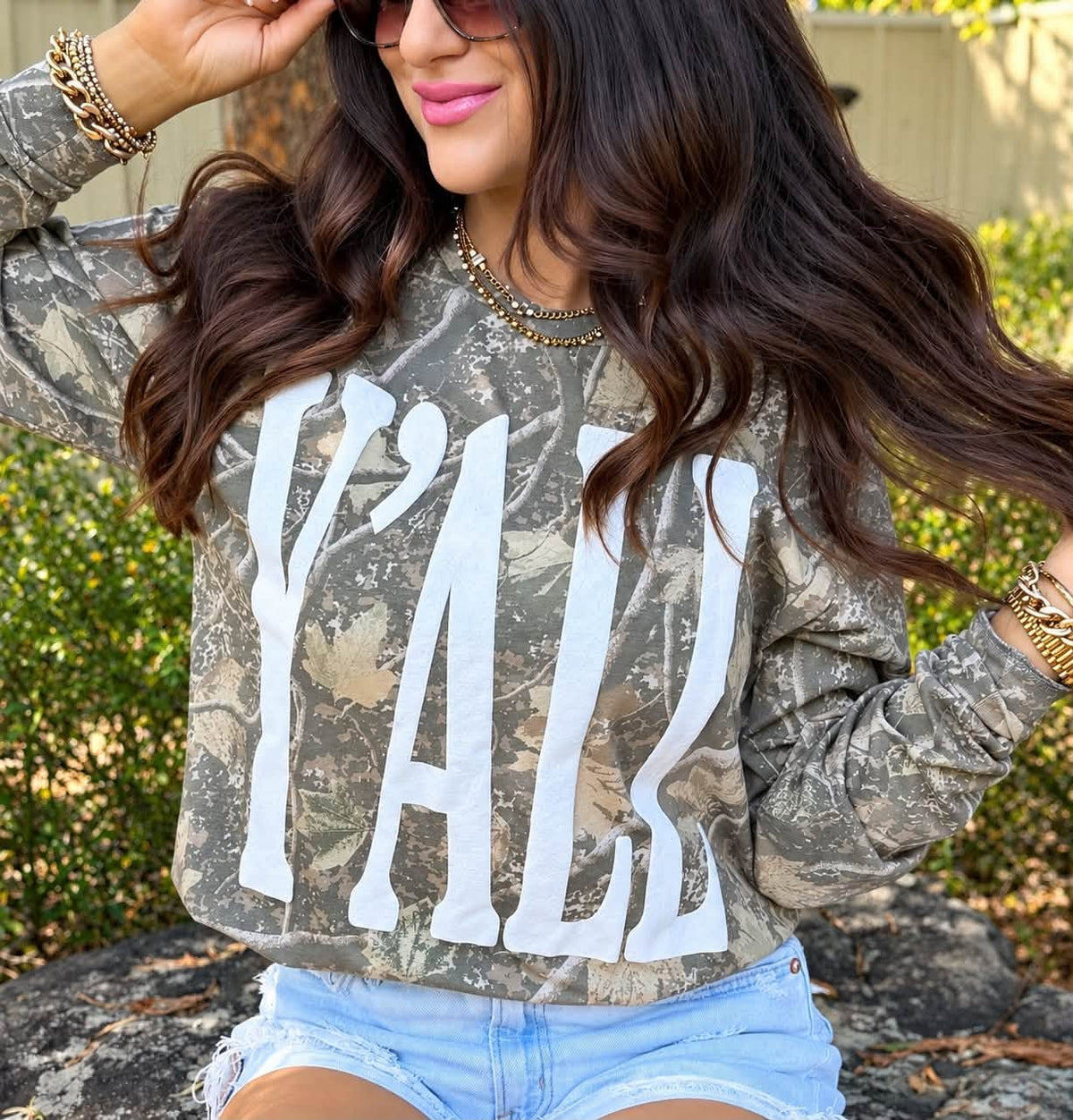 Ya'll Camo Longsleeve