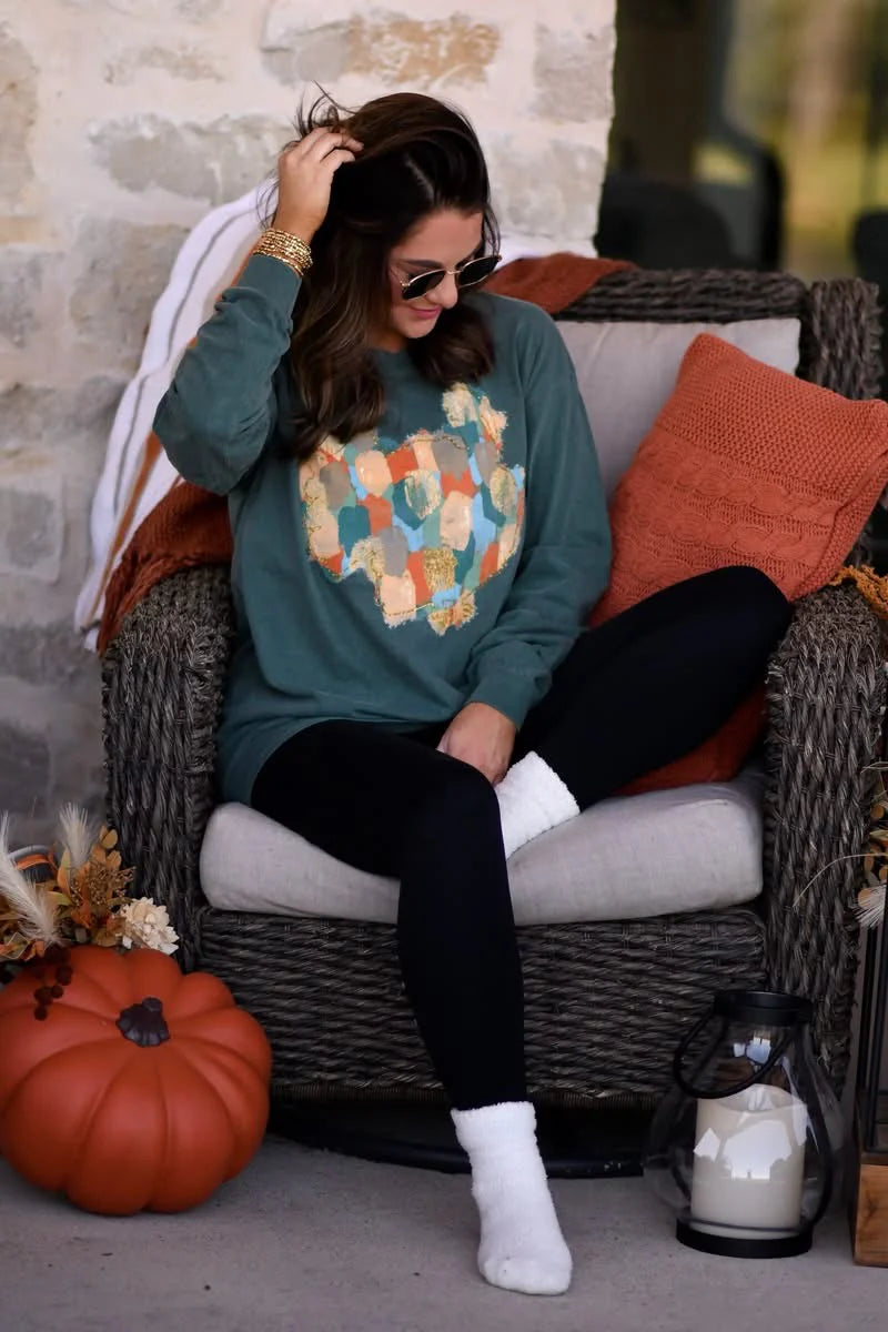 Turkey Swatch Long Sleeve