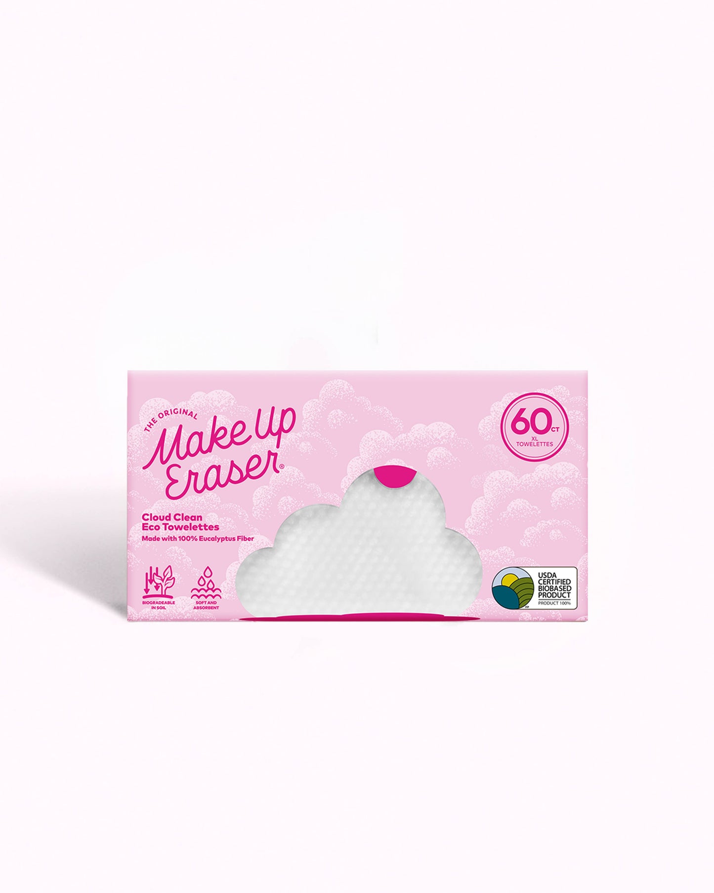 Cloud Clean Eco Towelettes, Certified 100% USDA