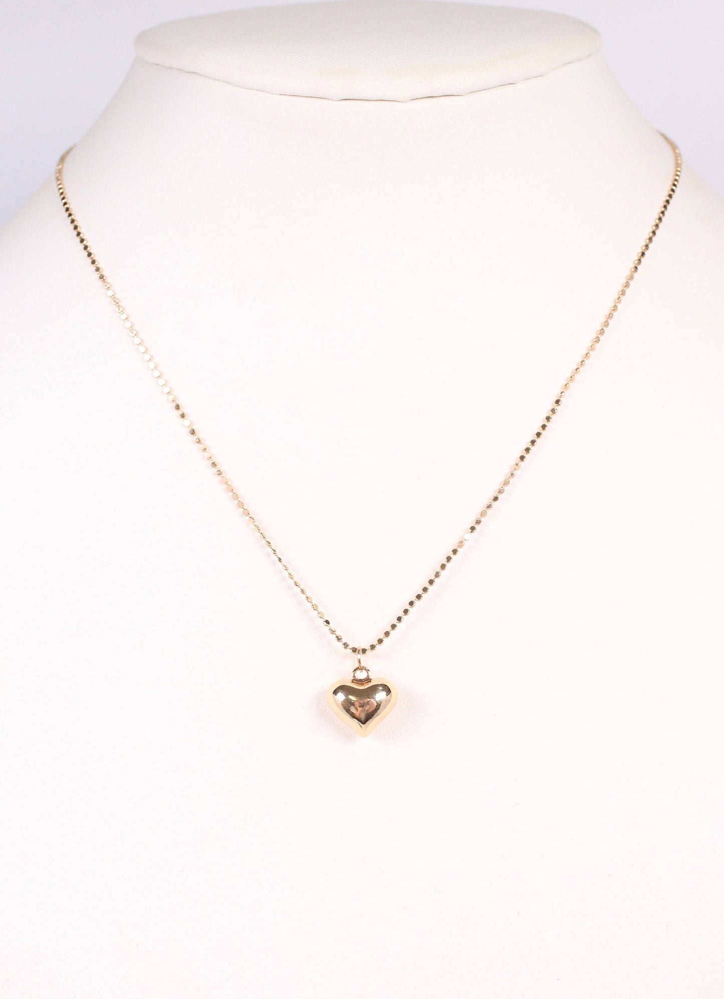 Cuthbert Heart Necklace GOLD