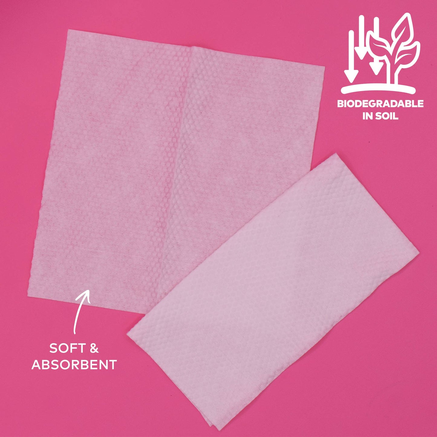 Cloud Clean Eco Towelettes, Certified 100% USDA