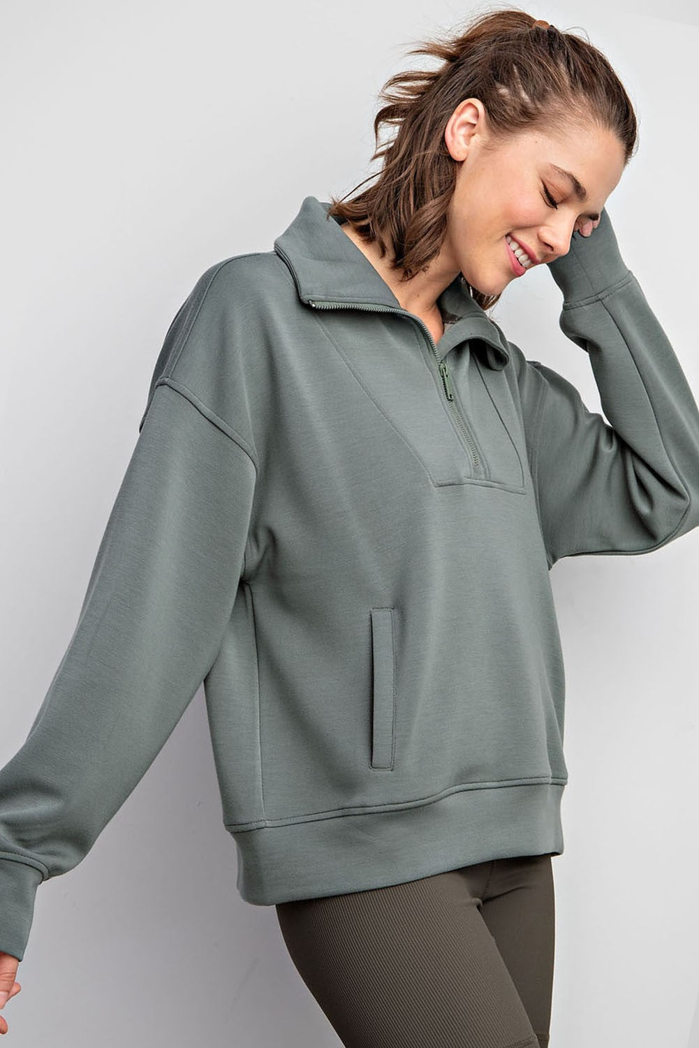 Quarter Zip Pullover