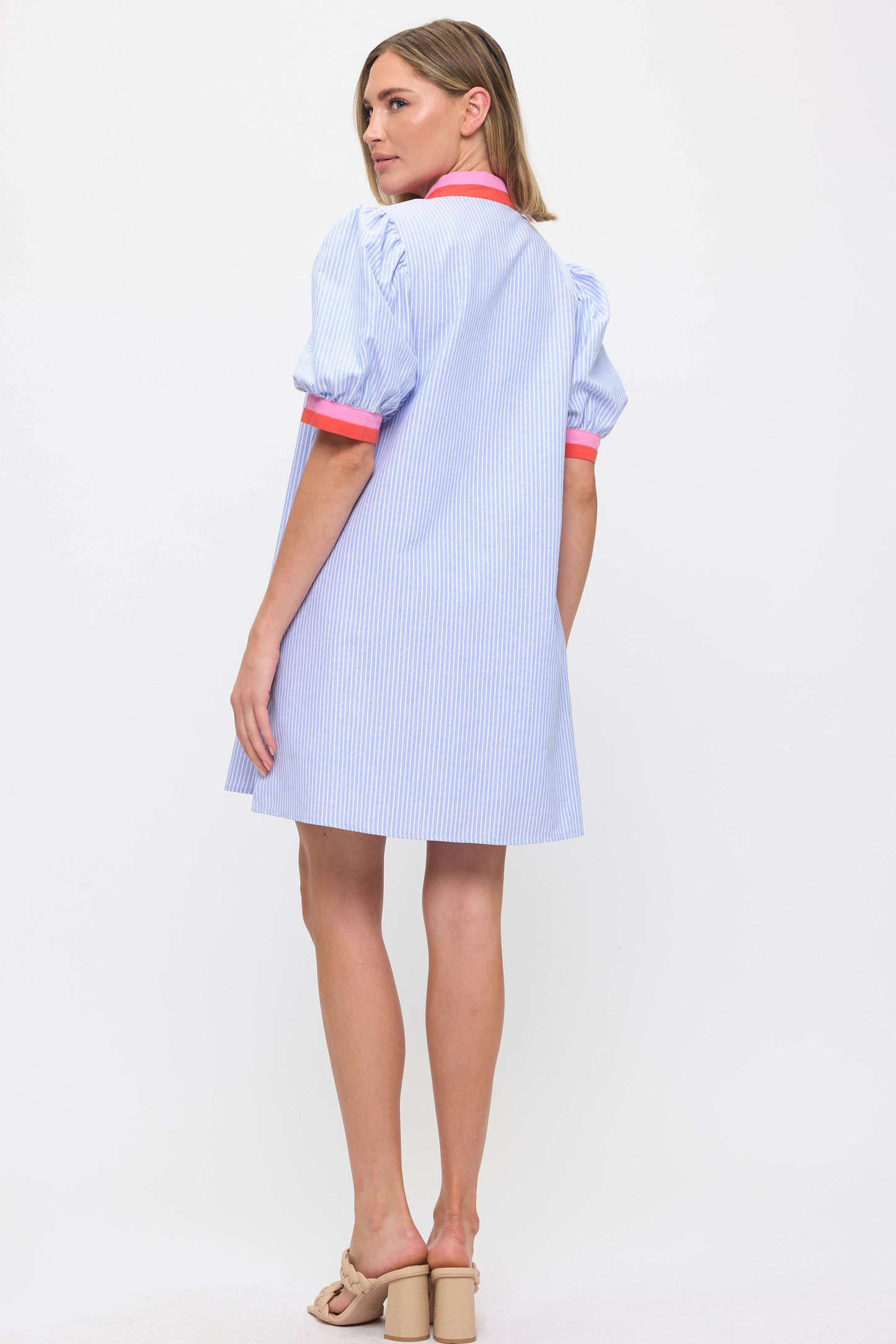 Striped Linen Dress