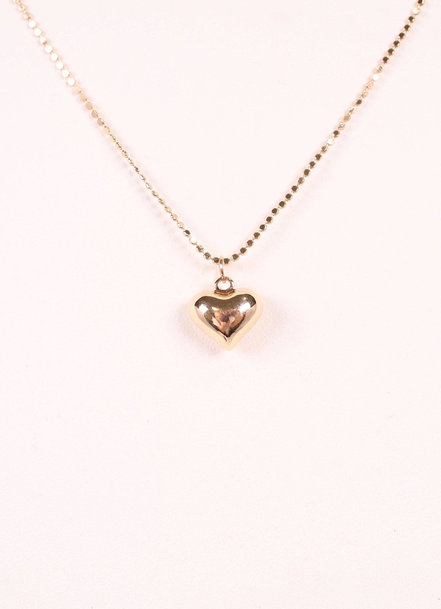 Cuthbert Heart Necklace GOLD