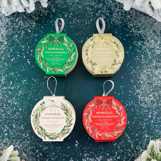 Holiday Wreath Body Buffer | STOCKING STUFFERS