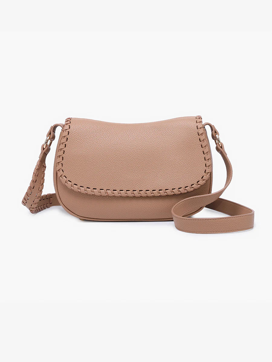 Daia Vegan Whipstitch Crossbody