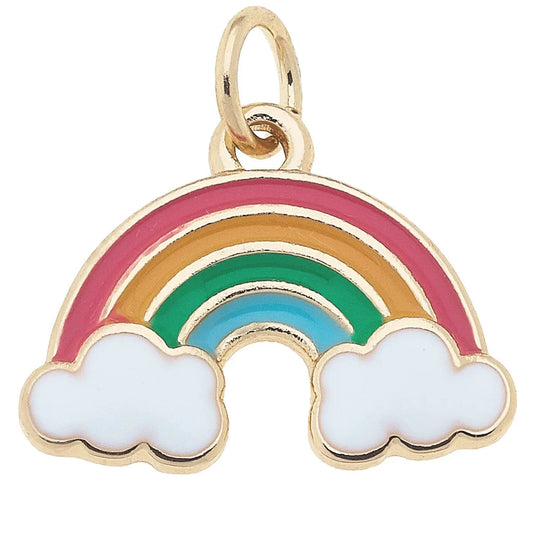 Rainbow Enamel Charm in Multi