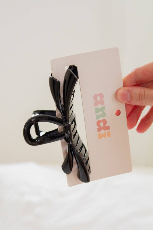 Bow Loop Claw Clip