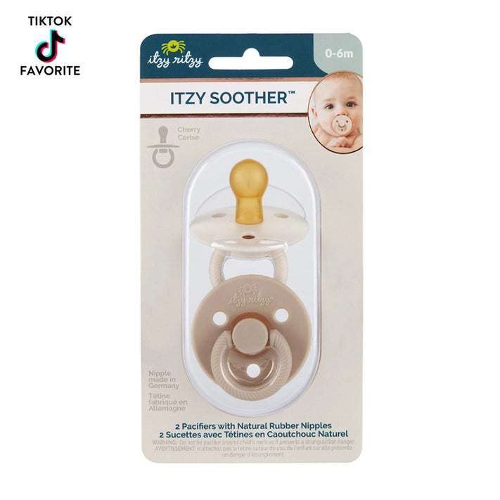 Itzy Soother™ Natural Rubber Paci Sets