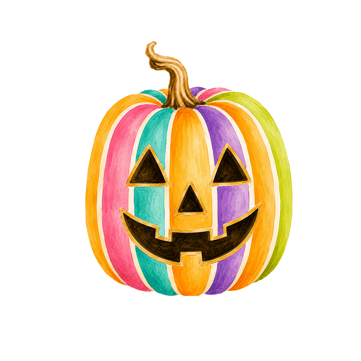 GROOVY Pop- Striped Pumpkin 