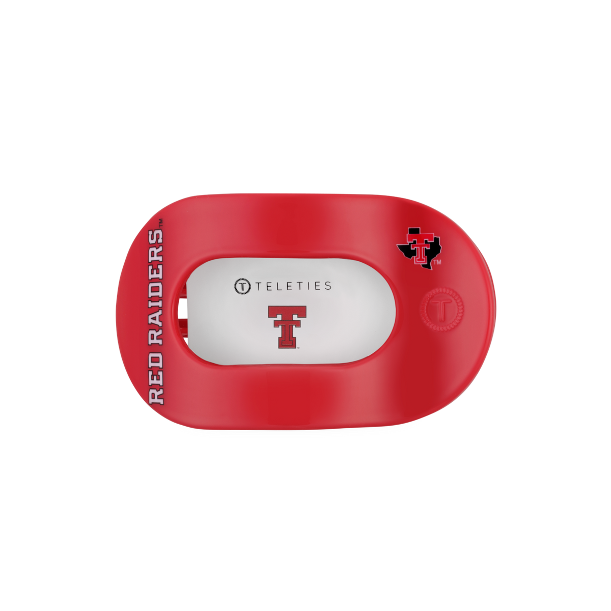 Wreck 'Em Tech! | Medium | Flat Round Hair Clip