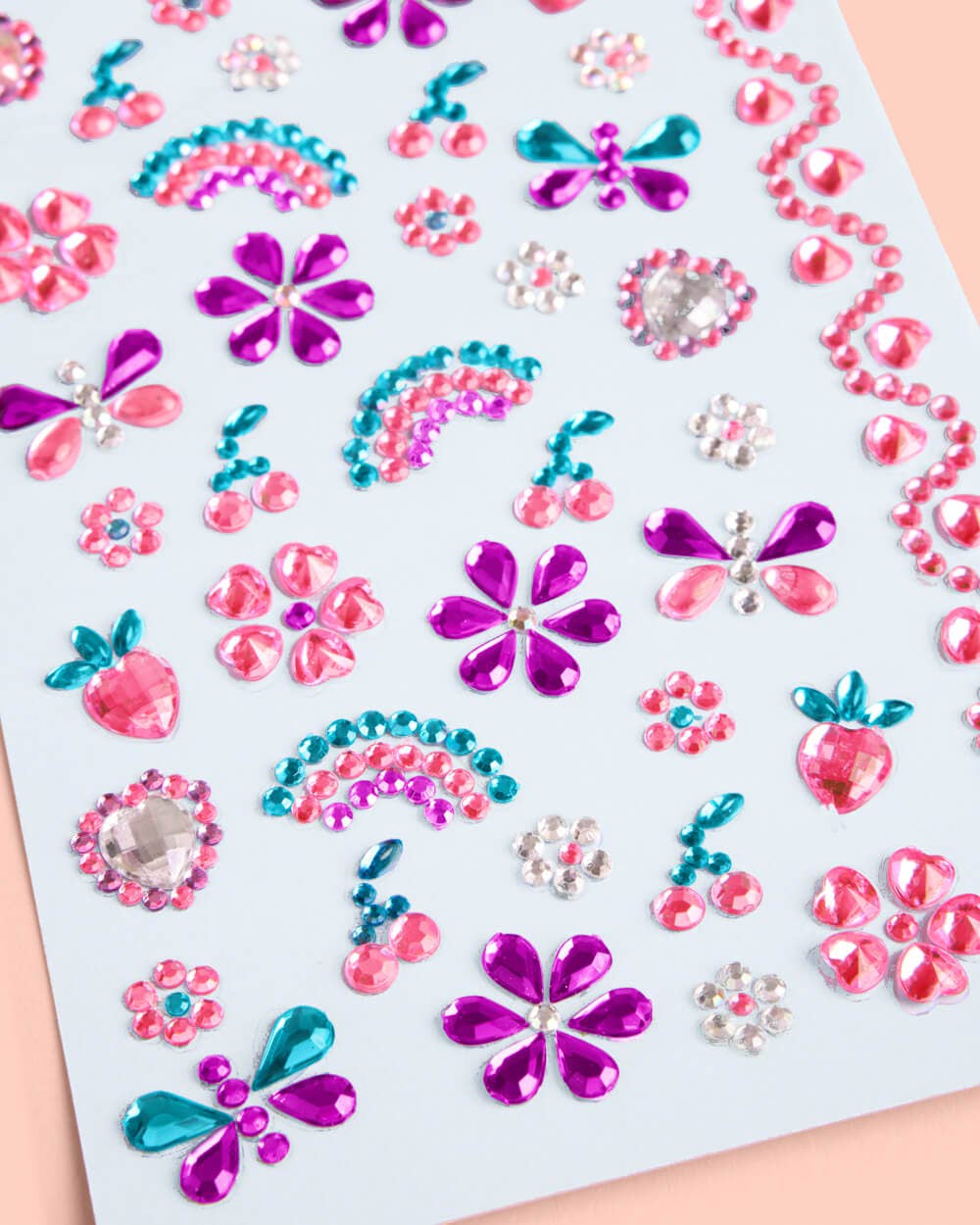 Dreamy Face Gem Set - 38 adhesive face gems, girly gift, kids activity