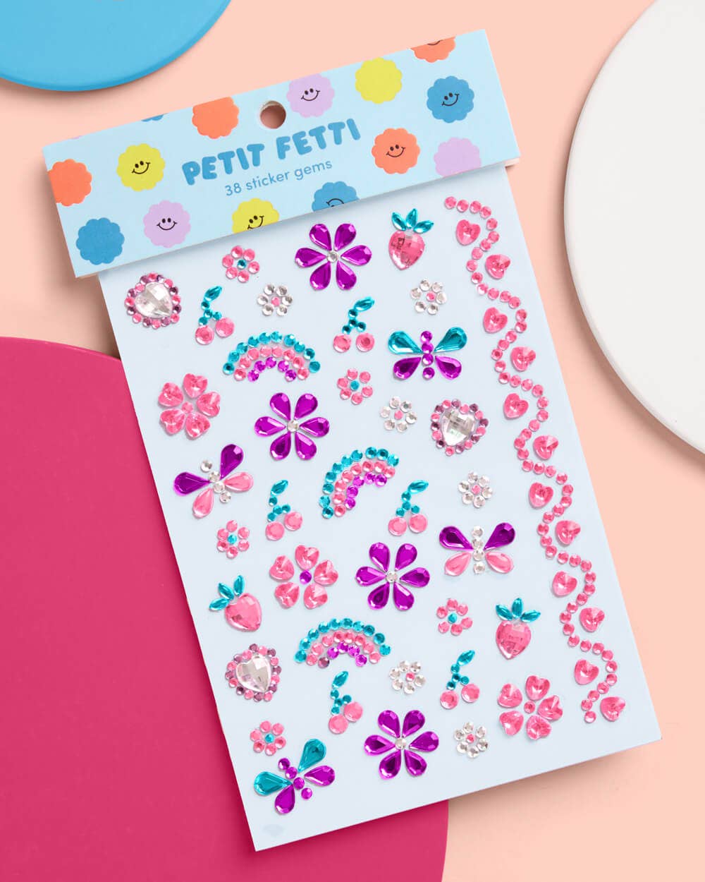 Dreamy Face Gem Set - 38 adhesive face gems, girly gift, kids activity