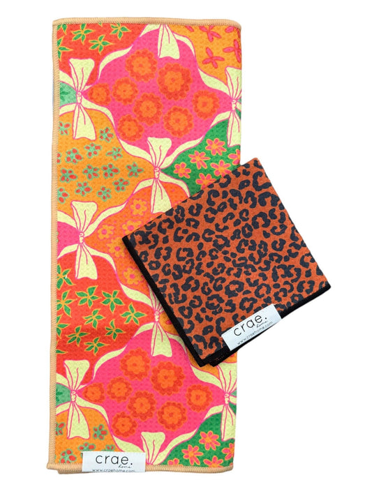 Staehli/Wildcat: Double Sided-Hand Towel Washcloth Set