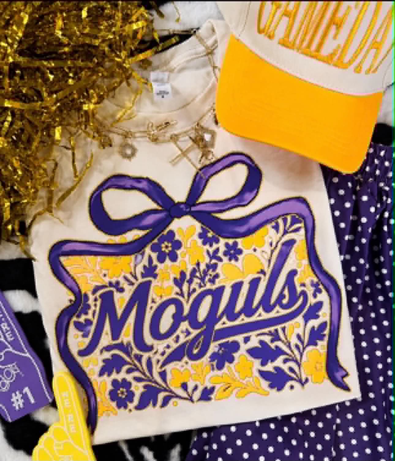 Moguls FLORAL BOW SPIRIT TEES