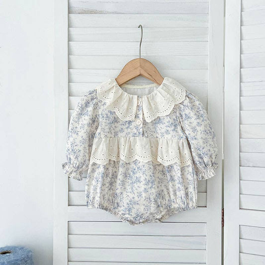 Vintage Floral Lace Outfit
