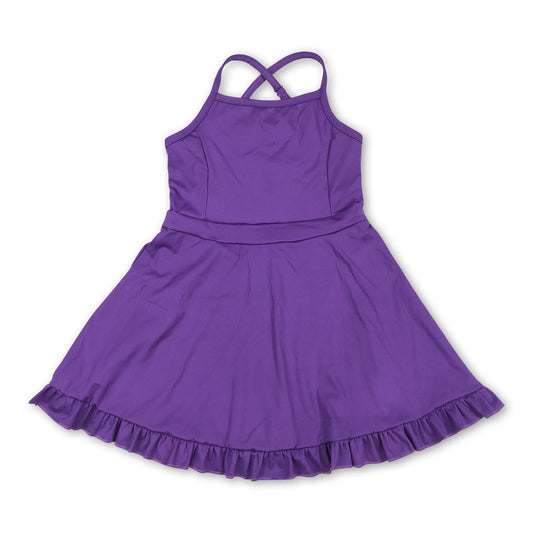 Purple Activewear Dress