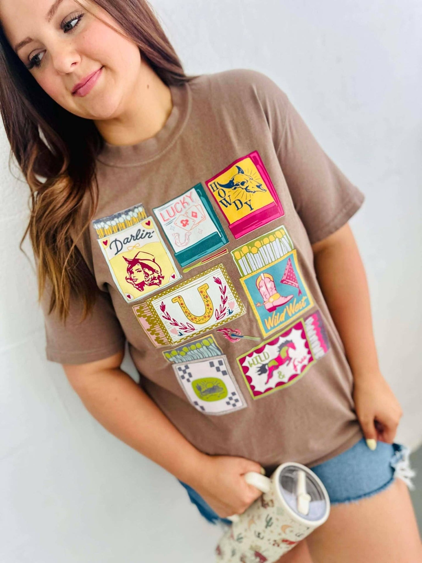 Western Matchbooks  Graphic Design Tee