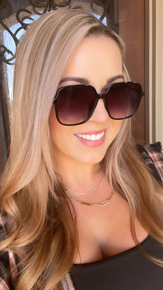Kennedy Black Sunglasses