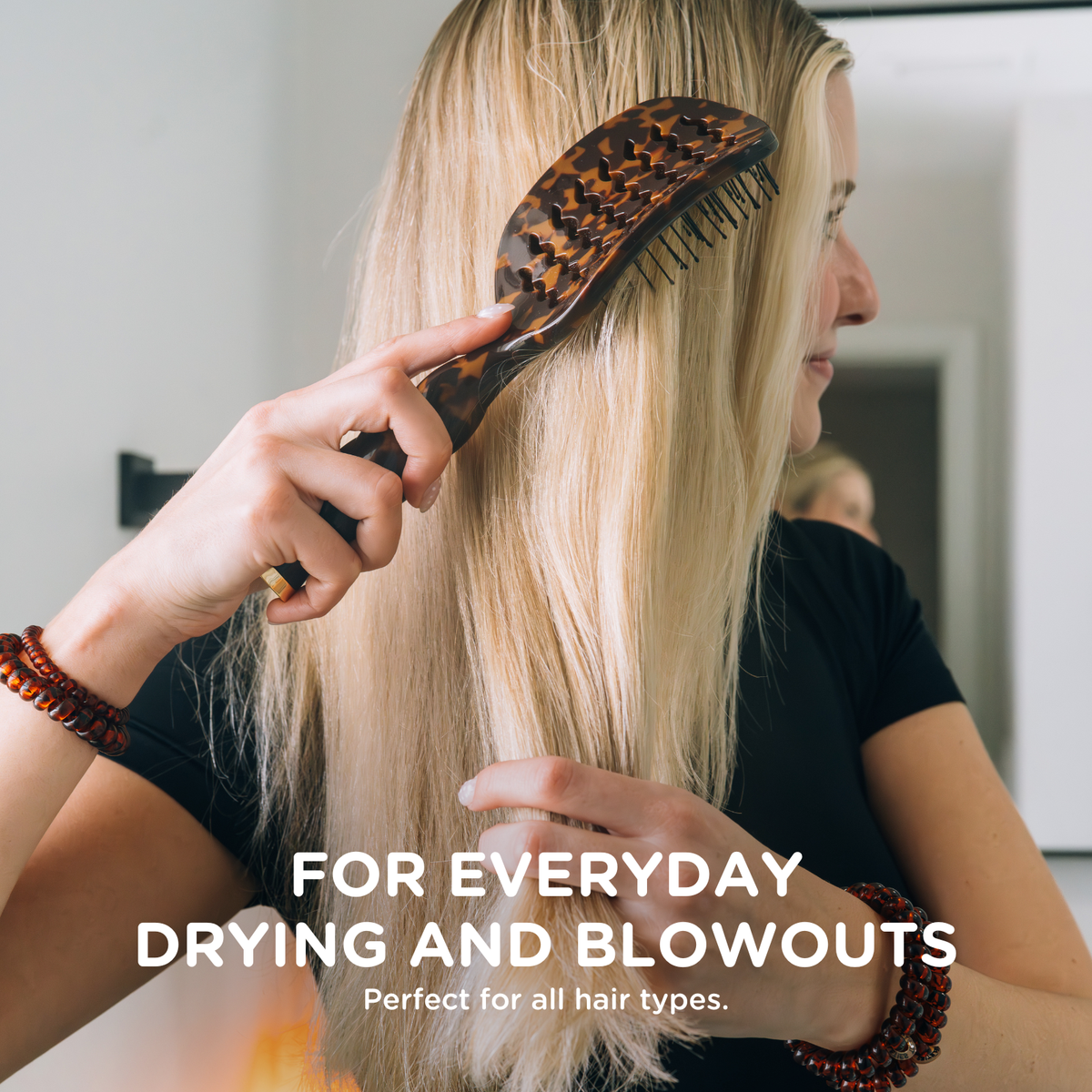 Vented Brush | Full Size | Tortoise
