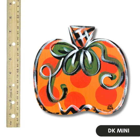 Polka Pumpkin Mini