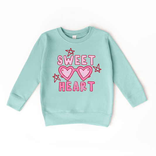 Sweet Heart Valentines Day Kids sweatshirt