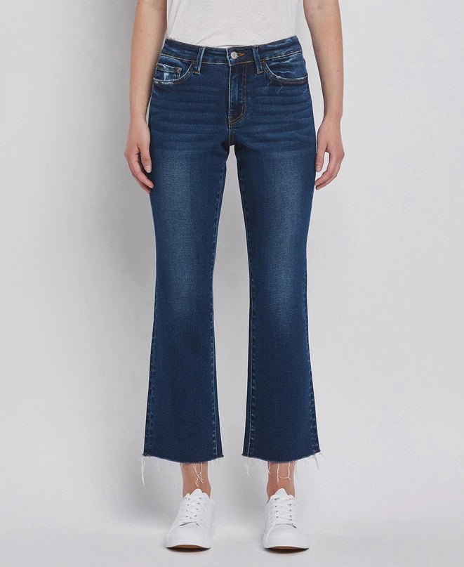 Sea of Love High Rise Mini Bootcut Jeans