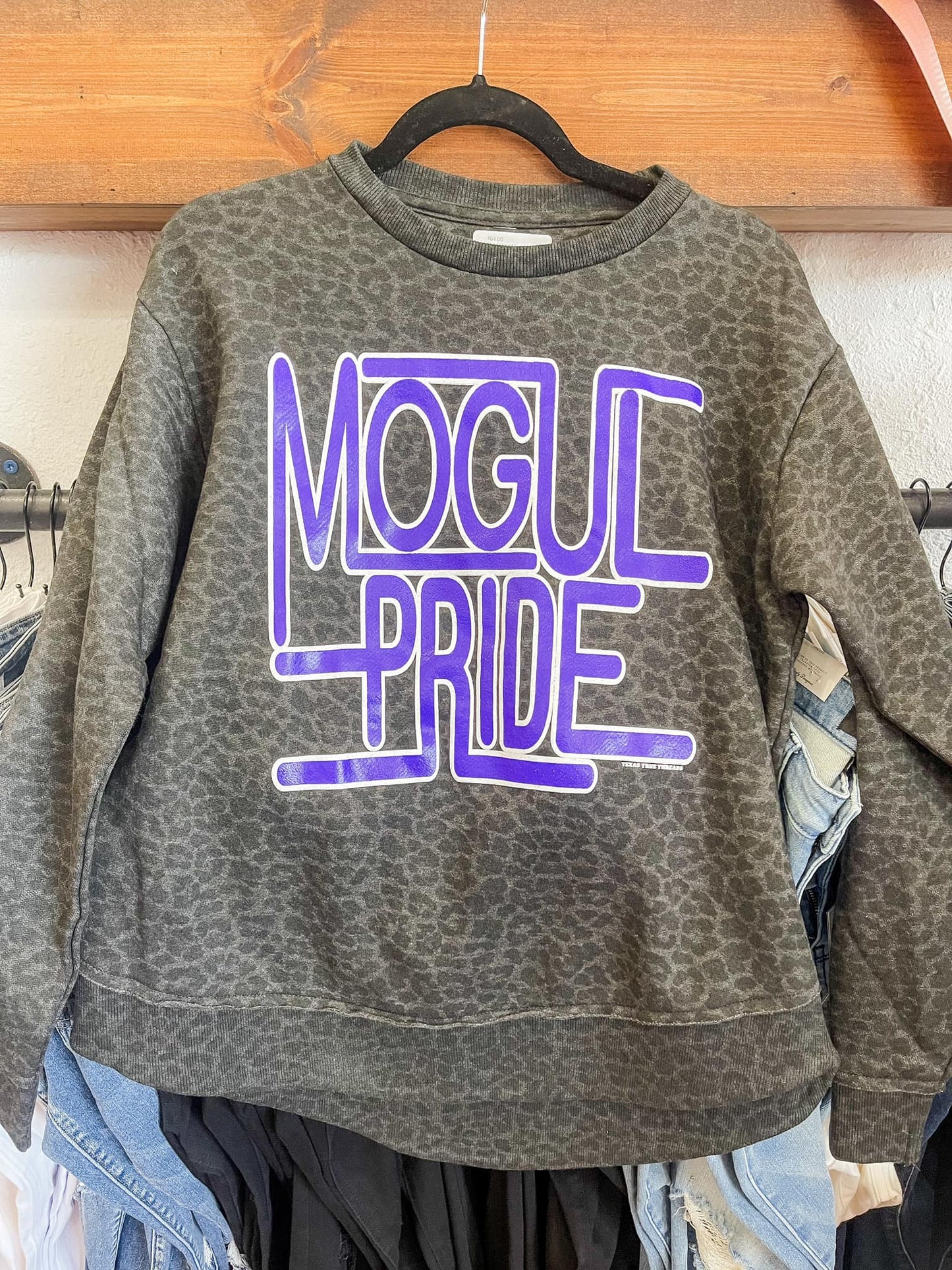 Mogul Pride Leopard Sweatshirt