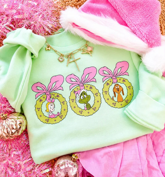 Grinch Wreath