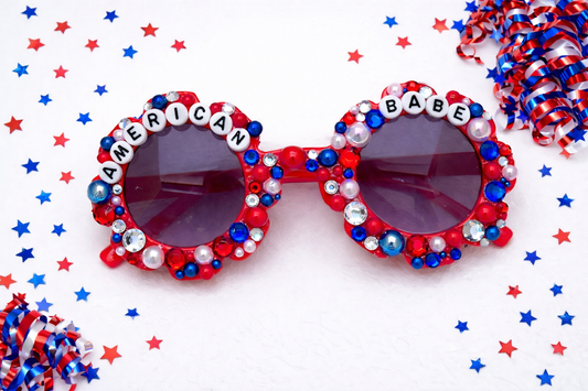 Embellished Sunglasses - American Babe