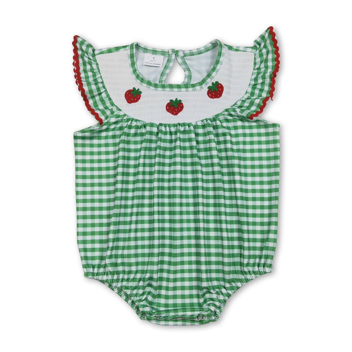Strawberry Baby Romper