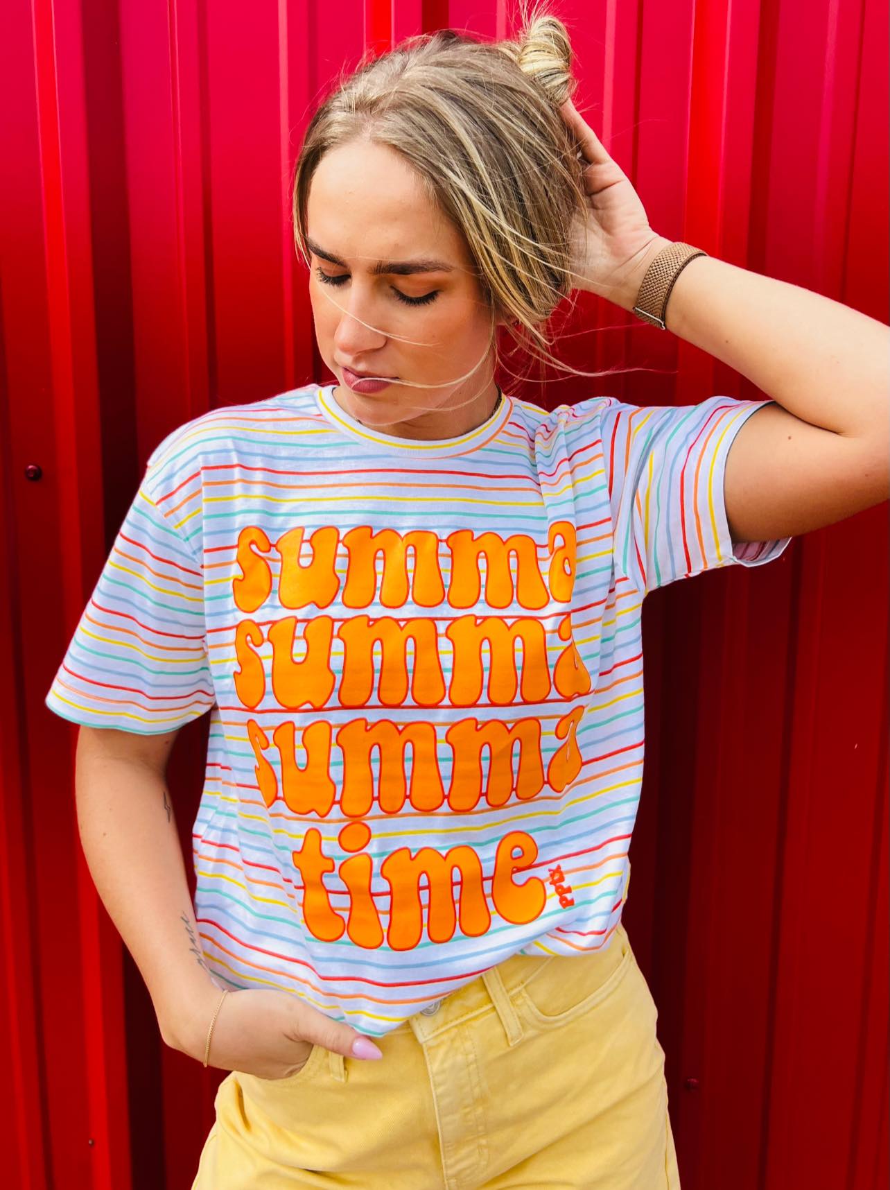 Summa Summa Stripes Tee