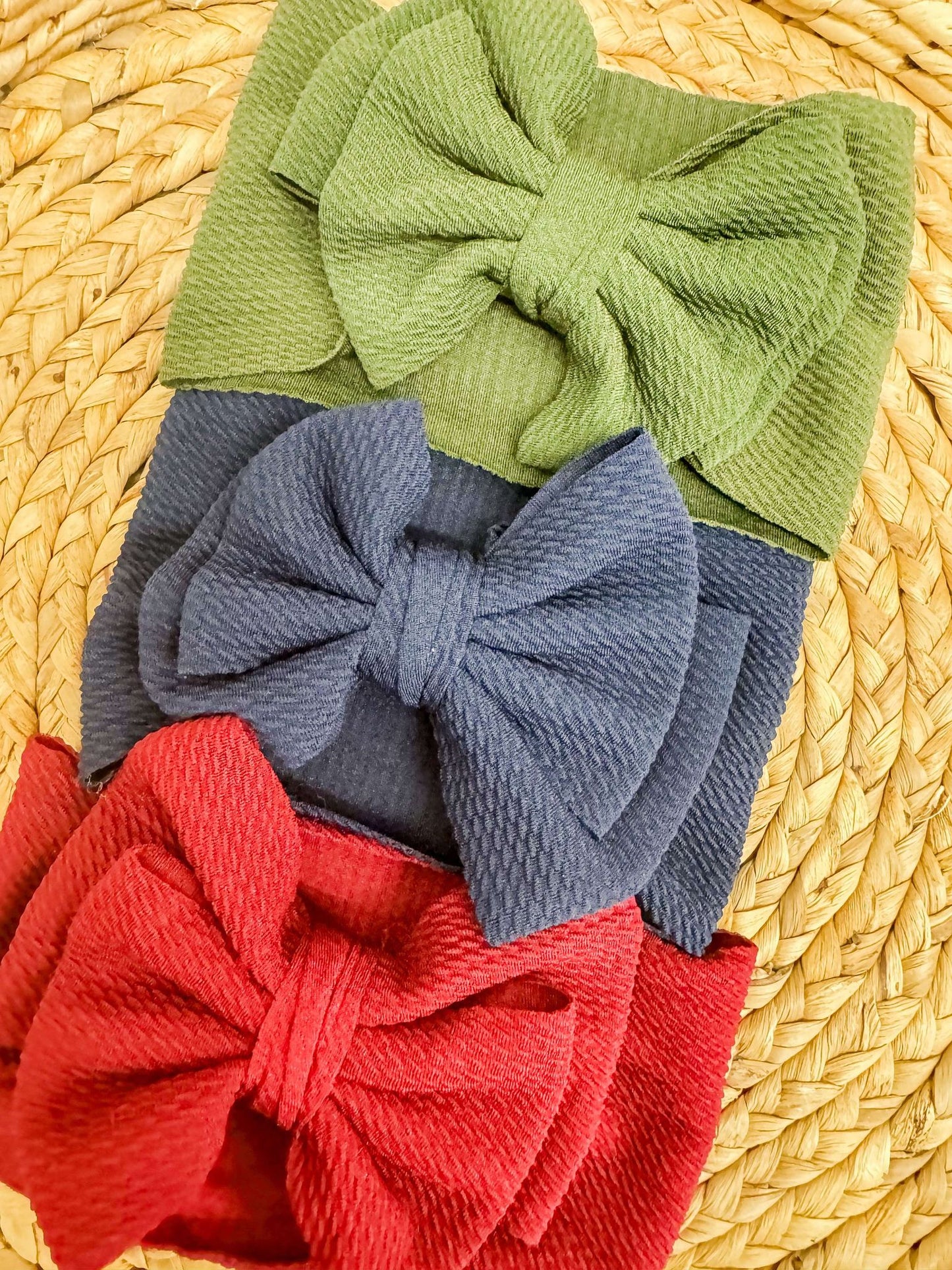 Fabric Headband Bow