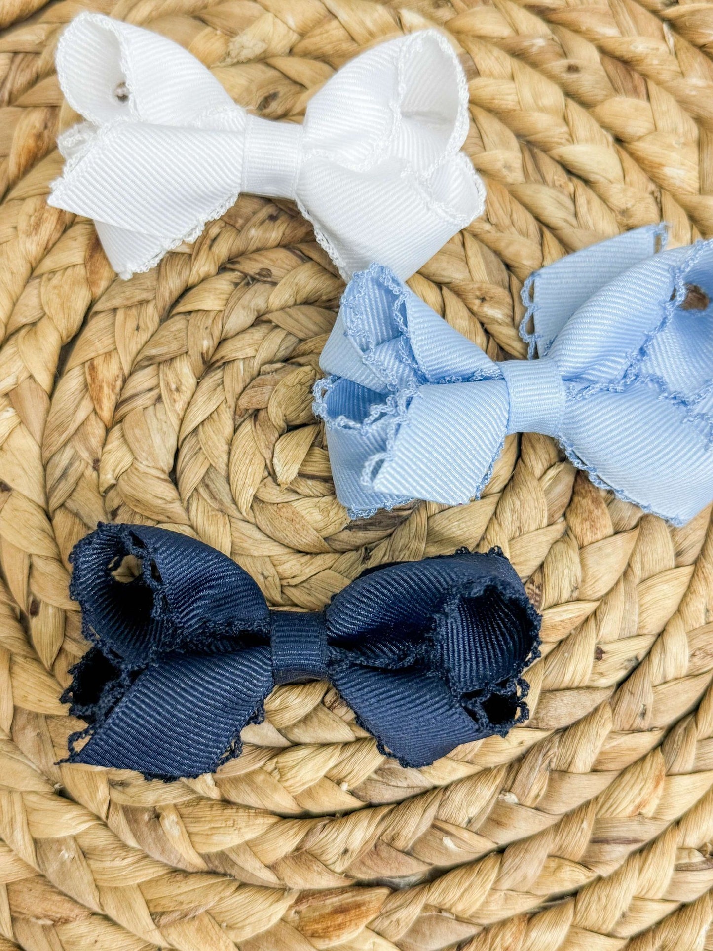 Mini Moon Stitch Bow