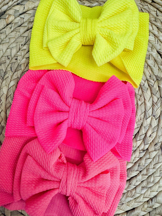 Fabric Headband Bow